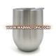 high quality stainless steel insulated wine glasses